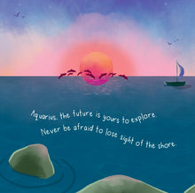 Load image into Gallery viewer, Zodiac Baby Book Aquarius