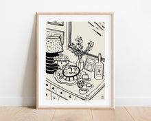 Load image into Gallery viewer, Let's Eat Print 11x14
