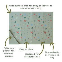 Load image into Gallery viewer, Veggie Garden Silicone Foldable Placemat