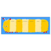 Load image into Gallery viewer, Caterpillar Weekly Desk Planner