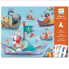 Load image into Gallery viewer, Origami Floating Boats Kit