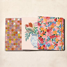 Load image into Gallery viewer, Market Flowers Notebook Set