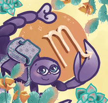 Load image into Gallery viewer, Zodiac Baby Book Scorpio