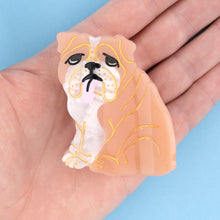 Load image into Gallery viewer, English Bulldog Hair Claw