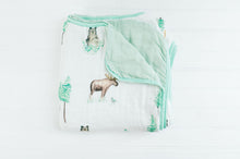 Load image into Gallery viewer, Woodland Muslin Quilt