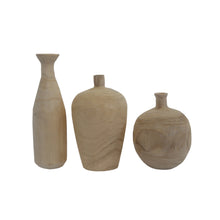 Load image into Gallery viewer, Paulownia Wood Vase