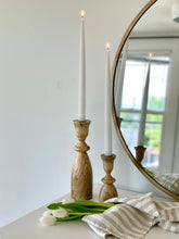 Load image into Gallery viewer, Wood Taper Candle Holder