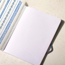 Load image into Gallery viewer, Blue Flower Bouquet Notebook Set