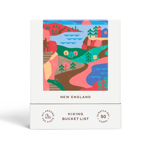 New England Hiking Bucket List Cards