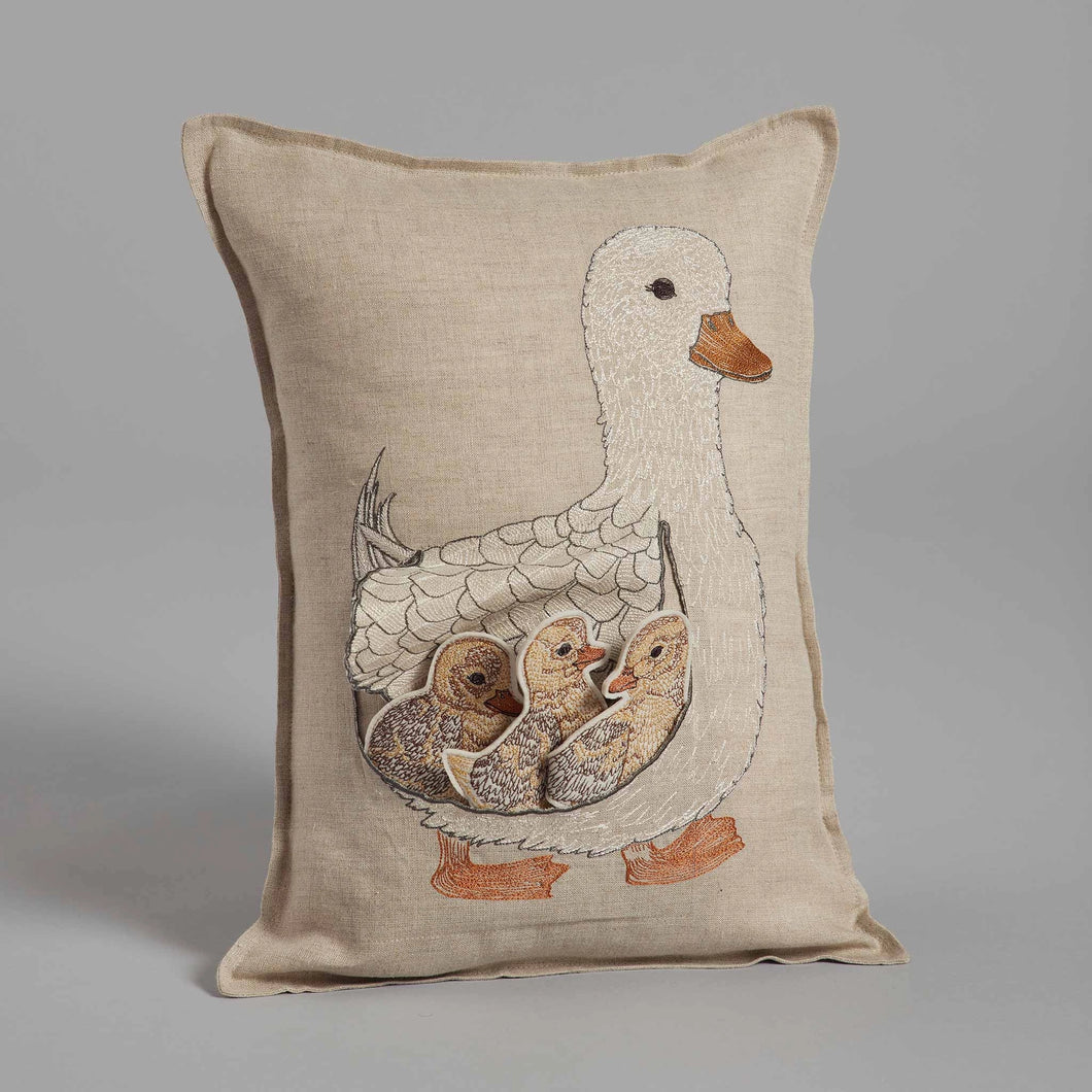 Mama Duck Pocket Pillow