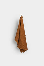 Load image into Gallery viewer, Linen Waffle Tea Towel, Cinnamon