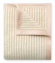 Load image into Gallery viewer, Sweet Pea Stripe Mini Blanket, Oak