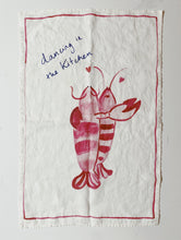Load image into Gallery viewer, Kitchen Dancing Linen Tea Towel