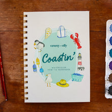 Load image into Gallery viewer, Coastin' Watercolor Workbook