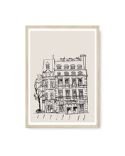 Load image into Gallery viewer, A Parisienne Building Print, 5x7