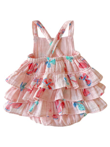 Butterflies Ruffle Sunsuit