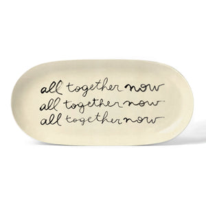 All Together Now Enamel Tray