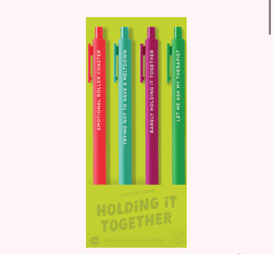 Holding It Together Jotters Set of 4