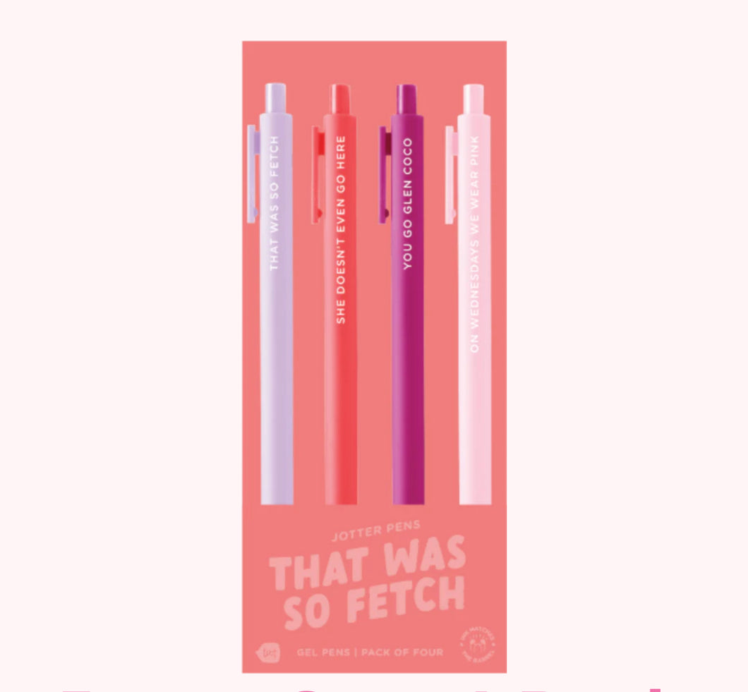 That Was So Fetch Jotters Set of 4