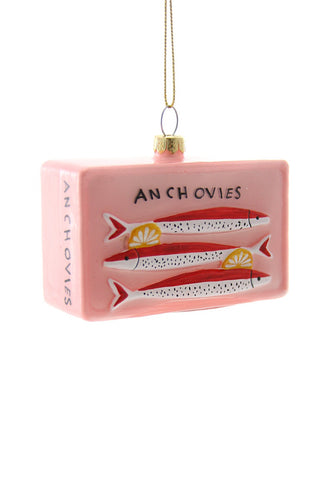 Anchovies Can Ornament