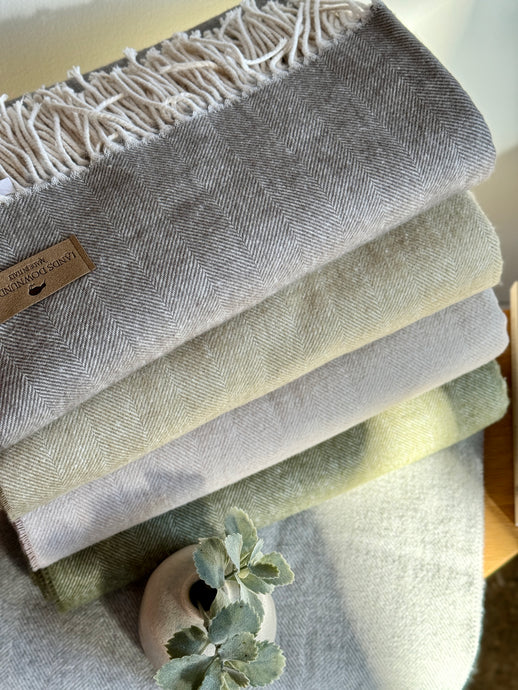 Italian Herringbone Throw