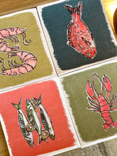 Load image into Gallery viewer, Sea Life Swedish Dish Cloth
