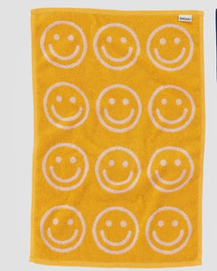 Happy Hand Towel, Marigold