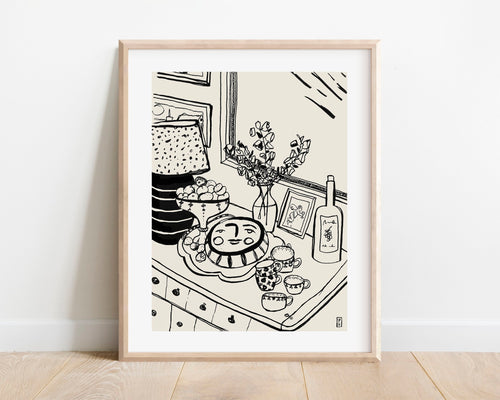 Let's Eat Print 11x14