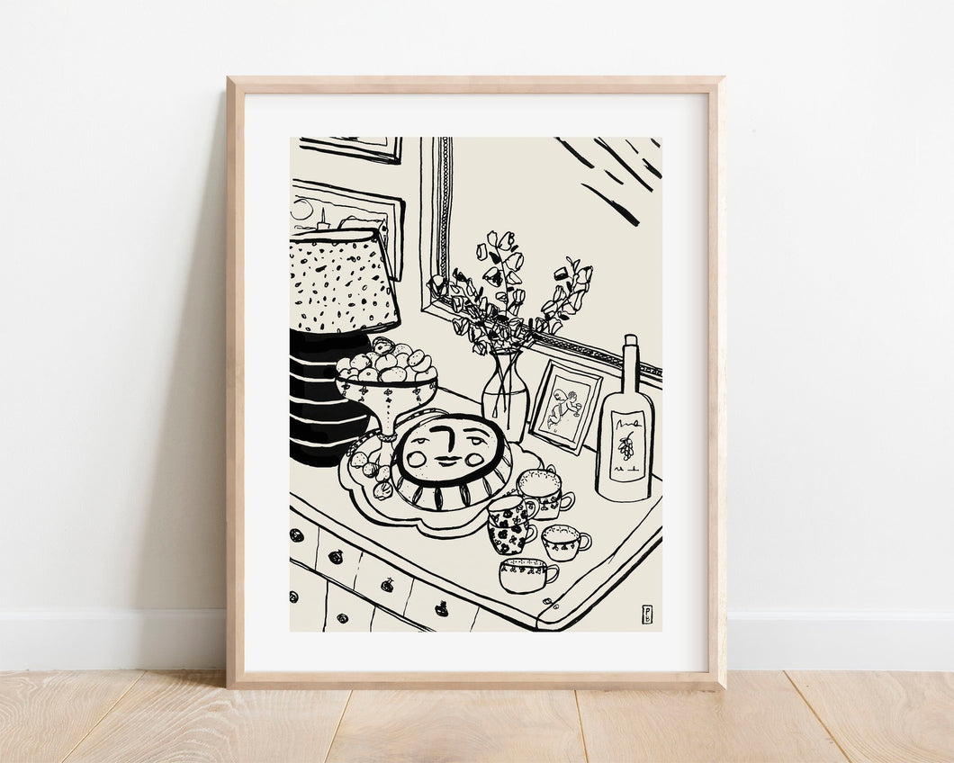 Let's Eat Print 11x14