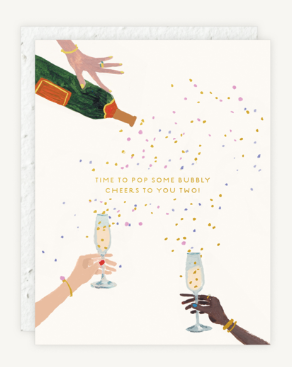Pop Some Bubbly Card