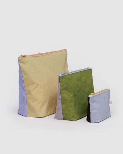 Pastel Colorblock Pouch