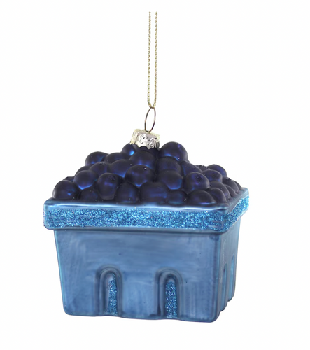 Farmstand Blueberries Ornament