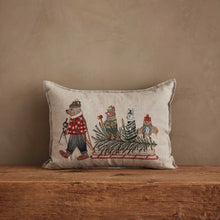 Load image into Gallery viewer, Christmas Tree Sled Pillow