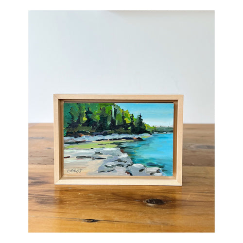 Beauchamp Point by Martha Oakes Original 5x7