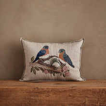 Load image into Gallery viewer, Bluebird Nest Pillow