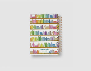 Rainbow Books Spiral Notebook