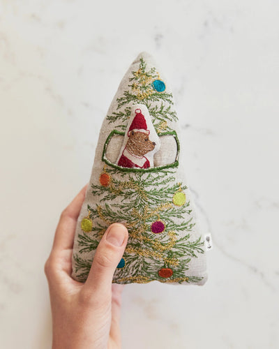 Christmas Tree Mini Pocket Pillow