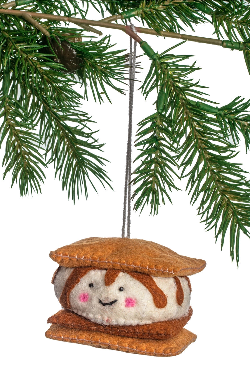 Happy S'more Ornament