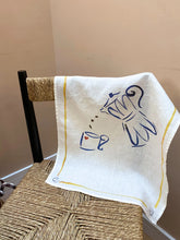 Load image into Gallery viewer, Un Petit Café Linen Tea Towel