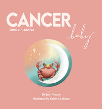 Load image into Gallery viewer, Zodiac Baby Book Cancer