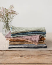 Load image into Gallery viewer, Linen Waffle Tea Towel, Cinnamon