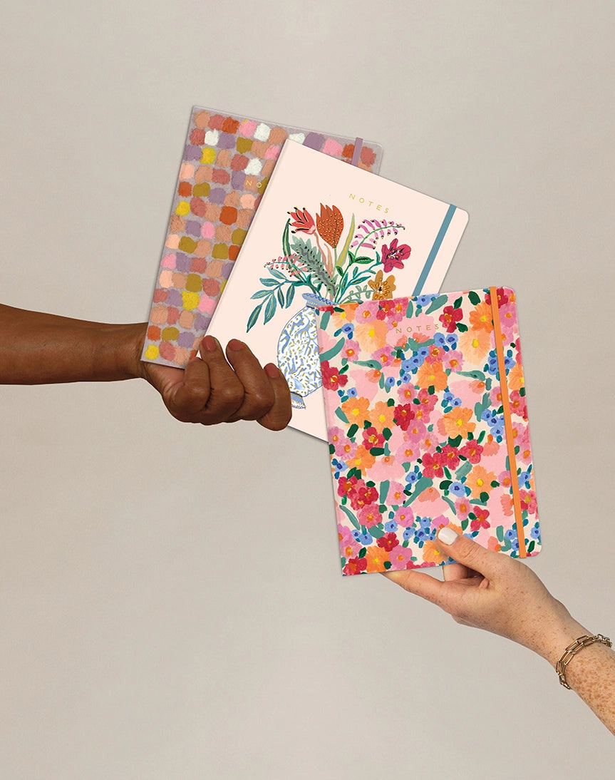 Market Flowers Notebook Set