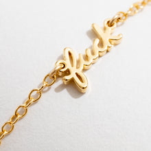 Load image into Gallery viewer, Fuck Script Bracelet