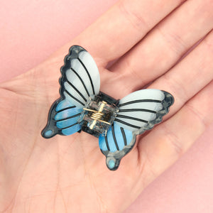 Blue Butterfly Mini Claw