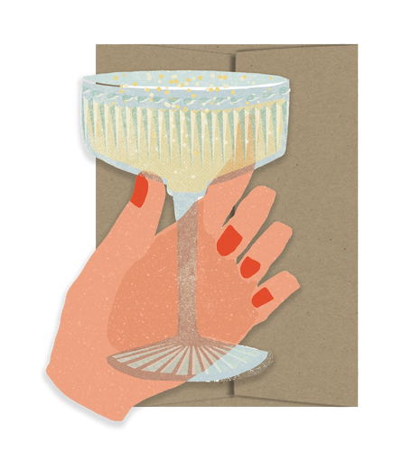Coupe Die Cut Card