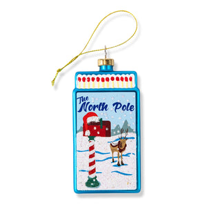 North Pole Matchbook Ornament