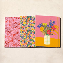 Load image into Gallery viewer, Vase Floral Notebook Set