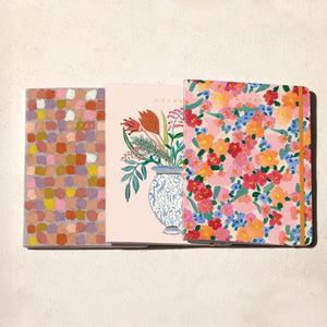Market Flowers Notebook Set