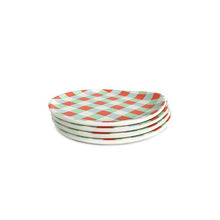 Load image into Gallery viewer, Gingham Coaster Set