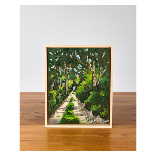 In the Woods by Martha Oakes Original 9x11